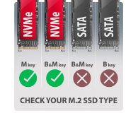 AXAGON EEM2-20G Obudowa zewnętrzna aluminiowa USB-C 3.2 Gen 2 M.2 NVMe SSD 20Gbps - 1485444 - zdjęcie 3